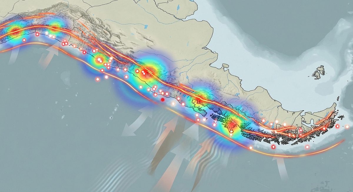 Actividad sísmica y tectónica en Chile