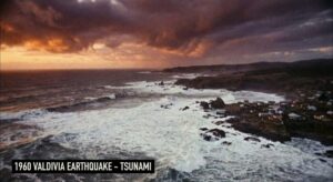 Tsunami gigante 1960 olas costa sur Chile