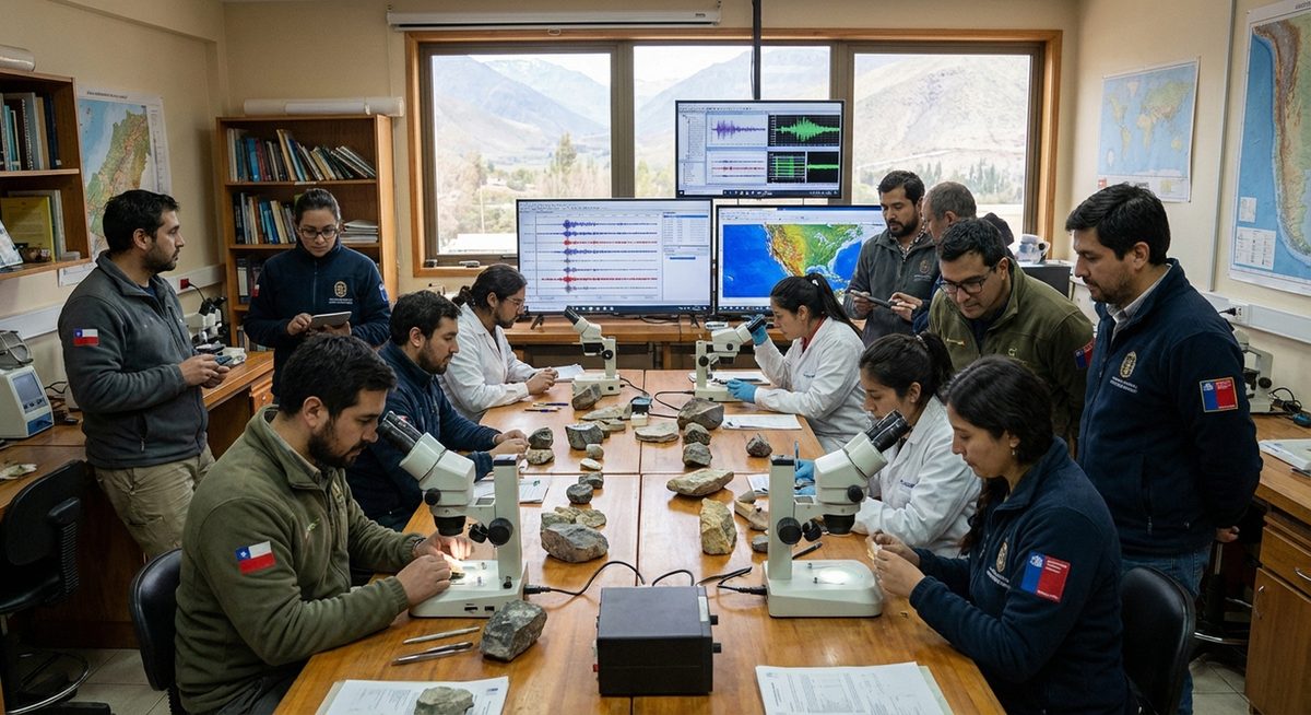 Laboratorio de investigación sísmica en Chile