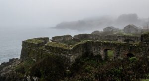 Fuerte colonial Valdivia costa chilena