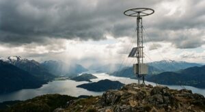 Estación GPS monitoreo geodésico sur Chile